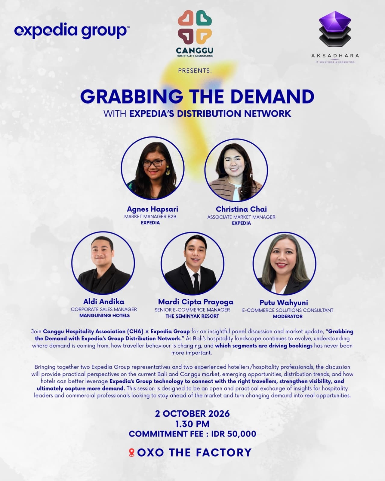 Poster for Grabbing the Demand with Expedia's Distribution Network