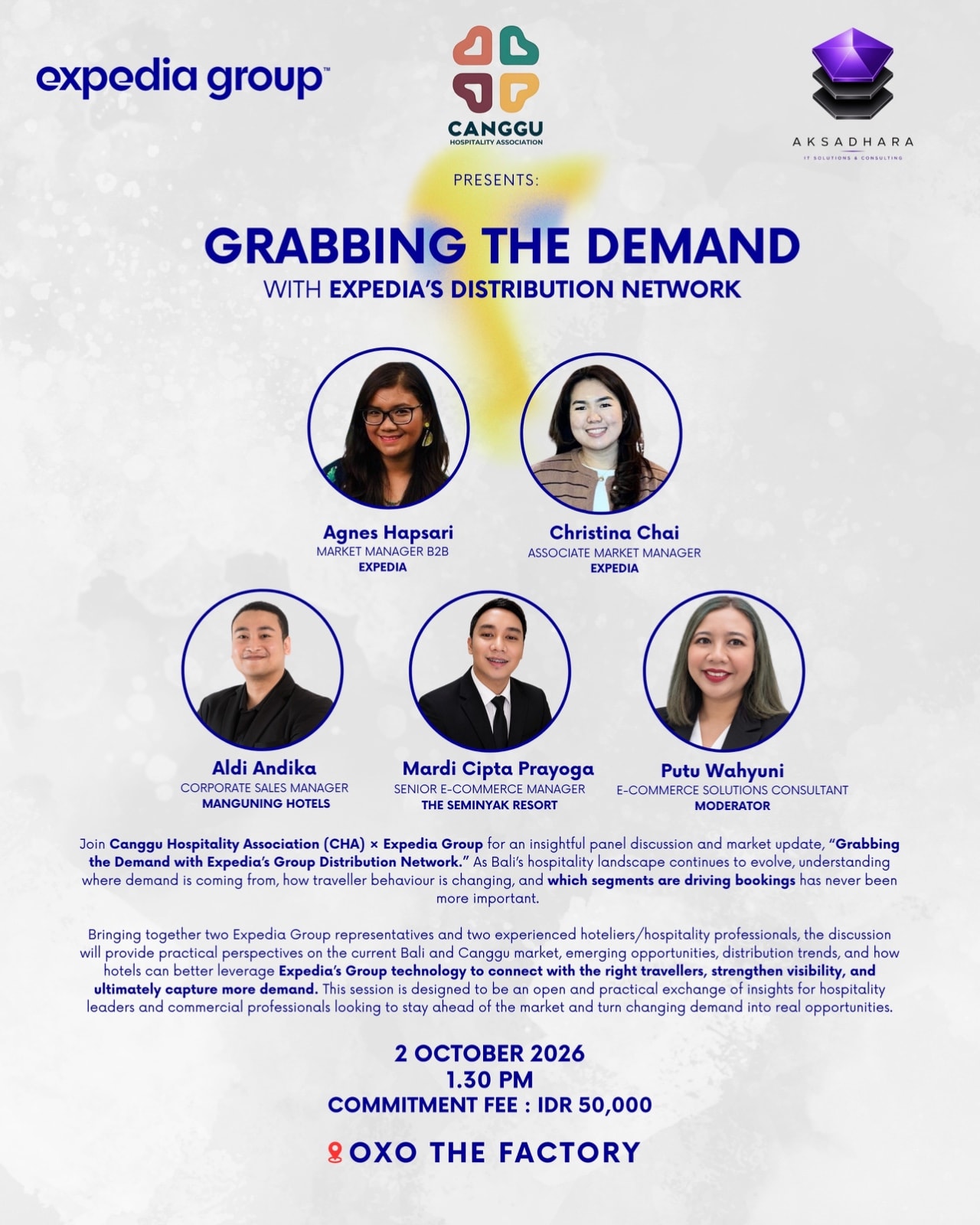 Poster for Grabbing the Demand with Expedia's Distribution Network