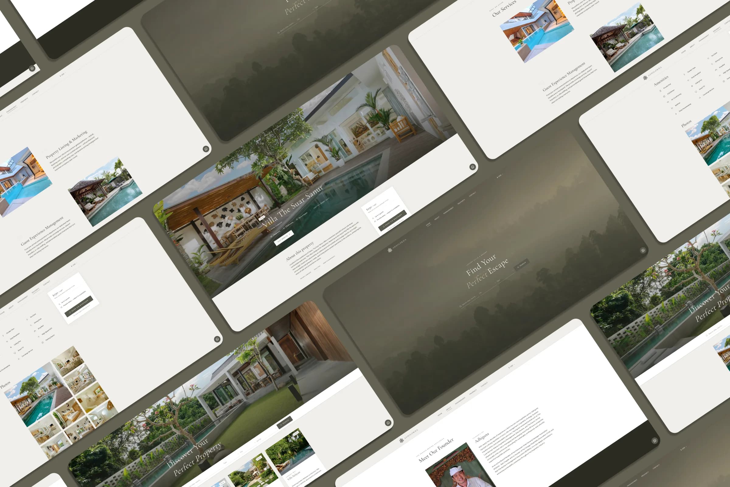 Adhilokha: A booking platform for a luxury villa collection