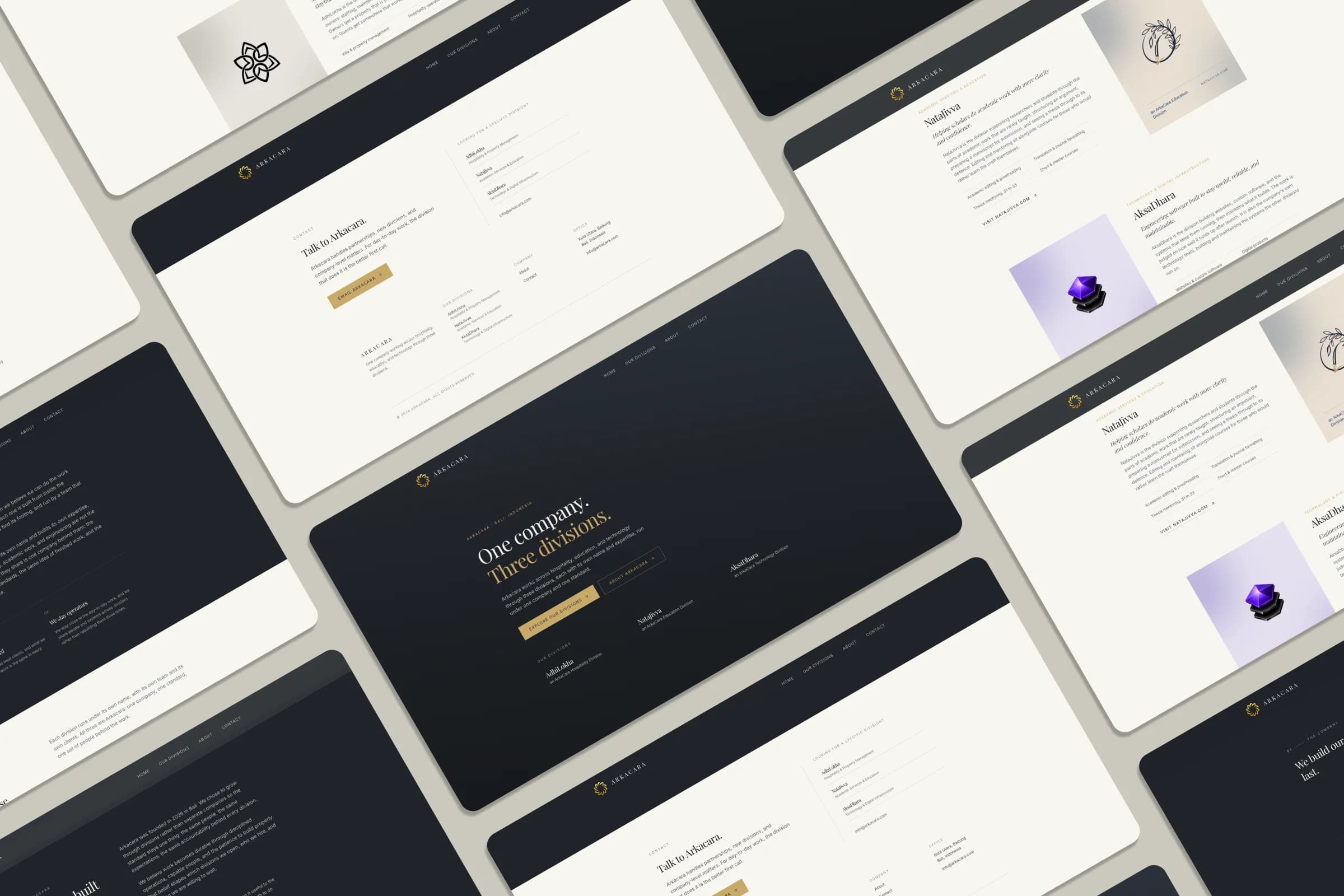 ArkaCara: the interface we built